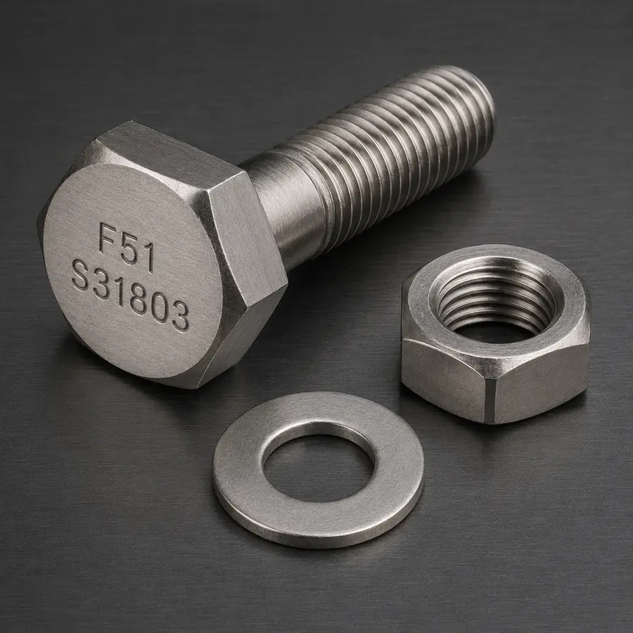 ASTM A182 F51 六角螺栓